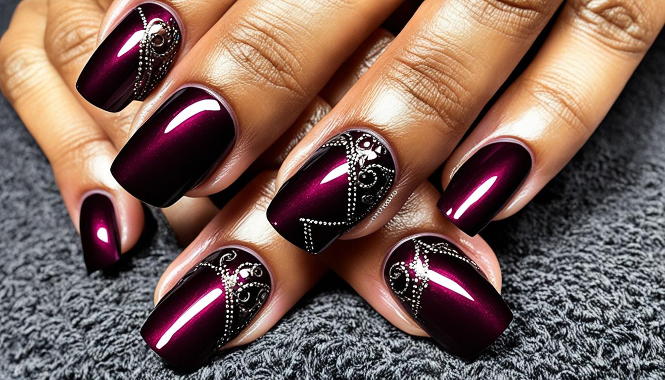 best burgundy nails